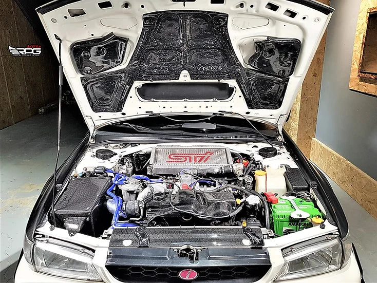 RPG Carbon GC8 WRC Vacuum Hood Vent Under Ducting Tray