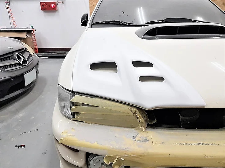 RPG Carbon GC- Vacuum Form Extreme Competition Hood Scoop Air Duct