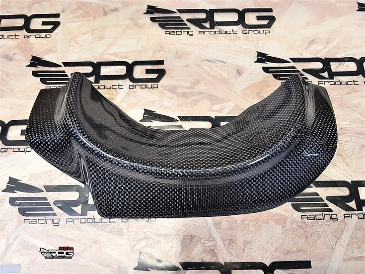 RPG Carbon GG Wagon - Vacuum Carbon Fiber Rear Bumper Exhaust Heat Shield