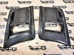 RPG Carbon GV/GR Rally X Bumper Air Duct Vent Canard Set