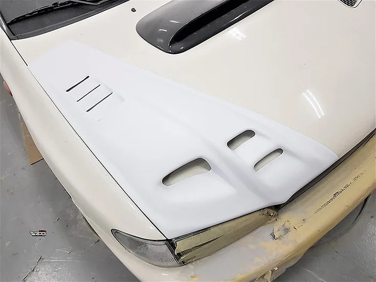RPG Carbon GC- Vacuum Form Extreme Competition Hood Scoop Air Duct