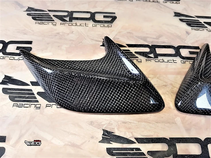 RPG Carbon Bugeye - Vacuum Carbon Side Fender Marker Vents Scoops Air Duct