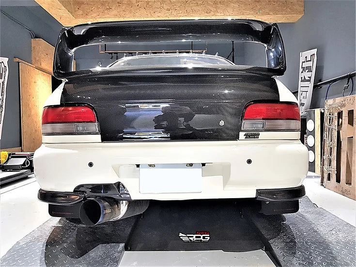 RPG Carbon GC Vacuum Carbon Rear Bumper Exhaust Heat Shield