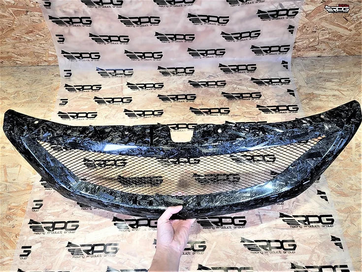 RPG Carbon SS Vacuum Carbon Bumper Grill for 11-14 Model