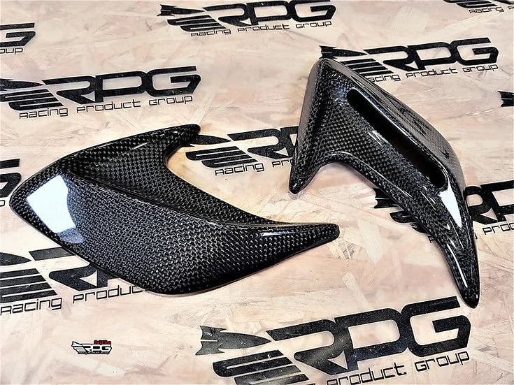 RPG Carbon Bugeye - Vacuum Carbon Side Fender Marker Vents Scoops Air Duct