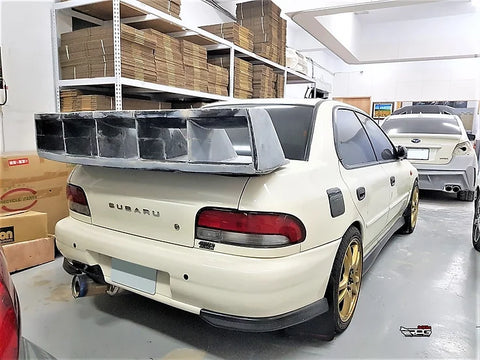 RPG Carbon GC - WRC S12 Vacuum Form Rally Wing Spoiler