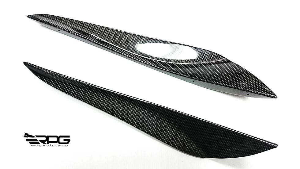 RPG Carbon ZC BRZ Front Bumper 4PCS Vacuum Carbon Canard Set