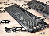 RPG Carbon Road Rage RR-36 Vacuum Carbon Hood Vent Heat Extractor Set