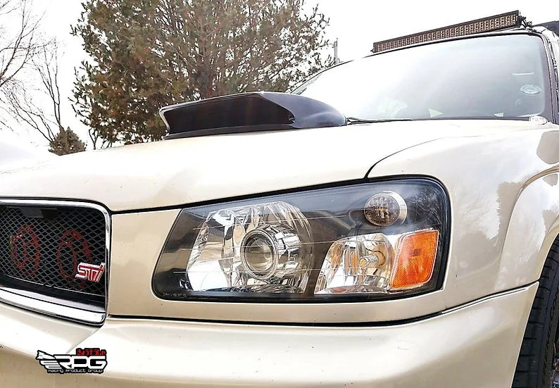 RPG Carbon Bugeye STi Style Large 4" Hood Scoop Upgrade