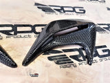 RPG Carbon Bugeye - Vacuum Carbon Side Fender Marker Vents Scoops Air Duct