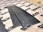 RPG Carbon 03-08 Forester SG Chassis - Vacuum Carbon Rear Door Side Pillar Trim Cover