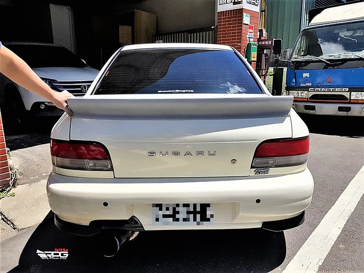 RPG Carbon GC Chassis - RR RoadRage Series Vacuum Form Trunk Spoiler