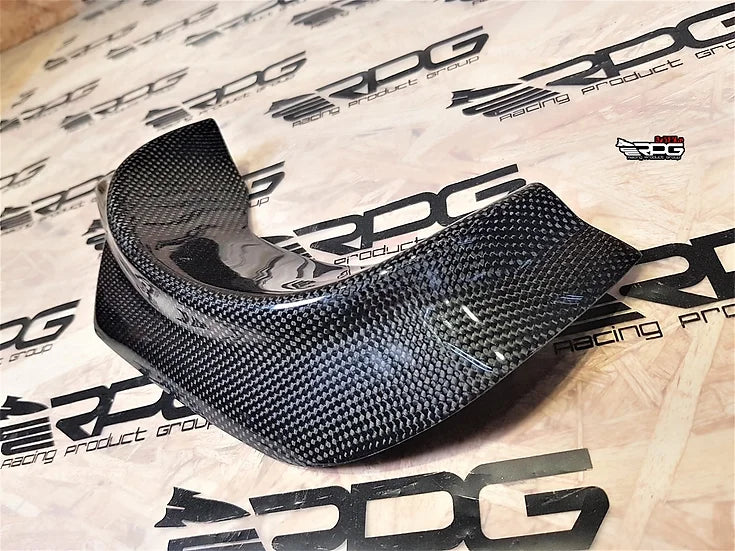 RPG Carbon GG Wagon - Vacuum Carbon Fiber Rear Bumper Exhaust Heat Shield