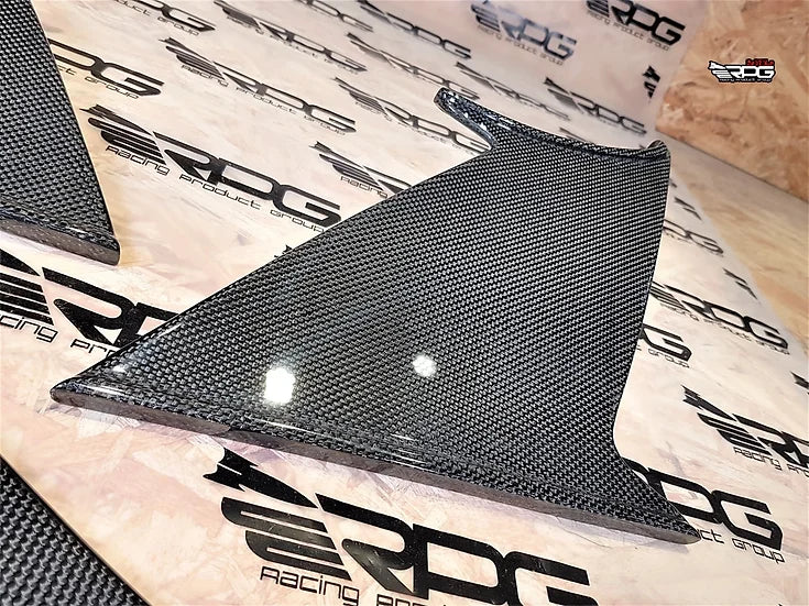 RPG Carbon RPG Vacuum Form Carbon STi Wing Support Blade