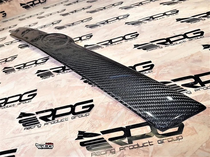 RPG Carbon GR Hatchback - Vacuum Carbon Hatch Garnish Logo Trim Piece Cover