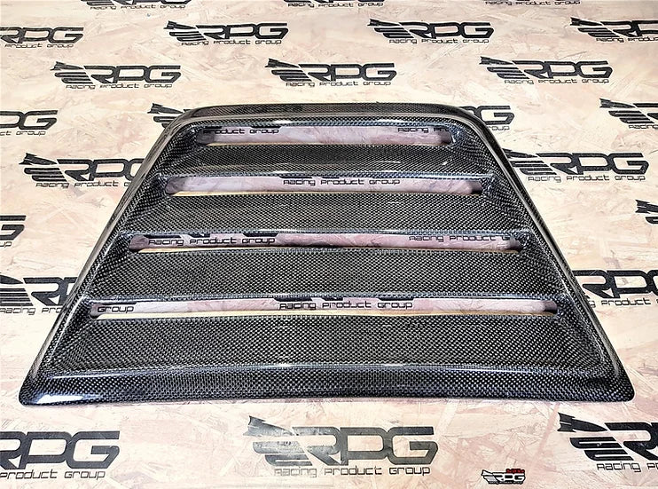 RPG Carbon GD WRC World Rally Vacuum Carbon S12 Style Hood Vent