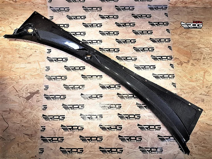 RPG Carbon GD RHD Chassis Vacuum Carbon Wiper COWL