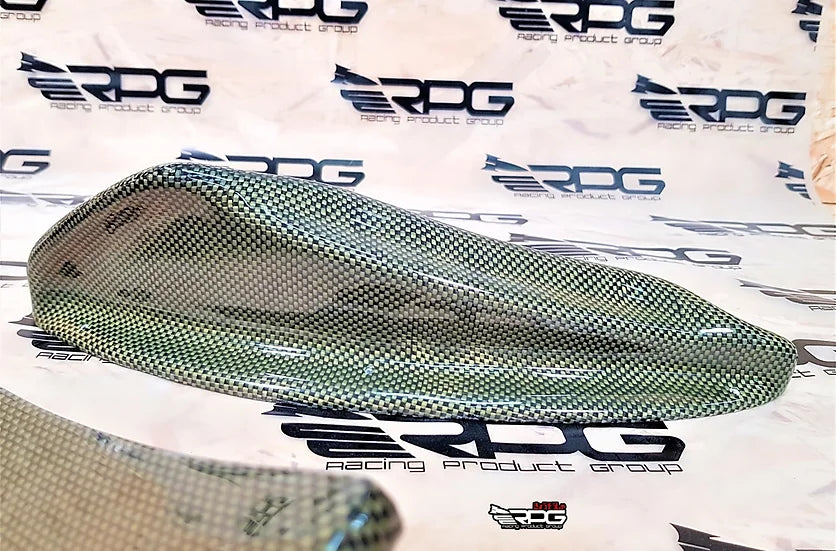RPG Carbon VA Chassis S1 Vacuum Form Carbon Fiber Bumper Canard Set