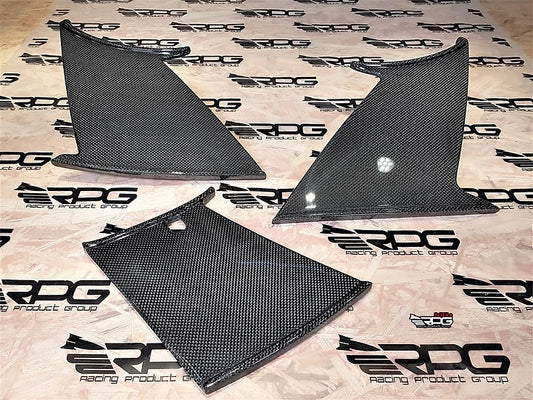 RPG Carbon RPG Vacuum Form Carbon STi Wing Support Blade