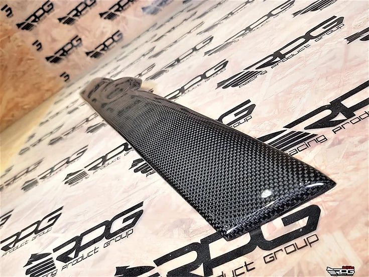 RPG Carbon GR Hatchback - Vacuum Carbon Hatch Garnish Logo Trim Piece Cover