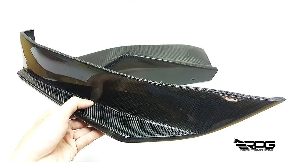 RPG Carbon ZC BRZ JDM STi Carbon Rear Splitters Flap