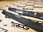 RPG Carbon GR / GV 4 pcs Vacuum Carbon Outer Door Sill Clip-On Replacement Cover Set