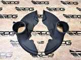 RPG Carbon Subaru Brake Rotor Cooling Ducted Backing Plate Set