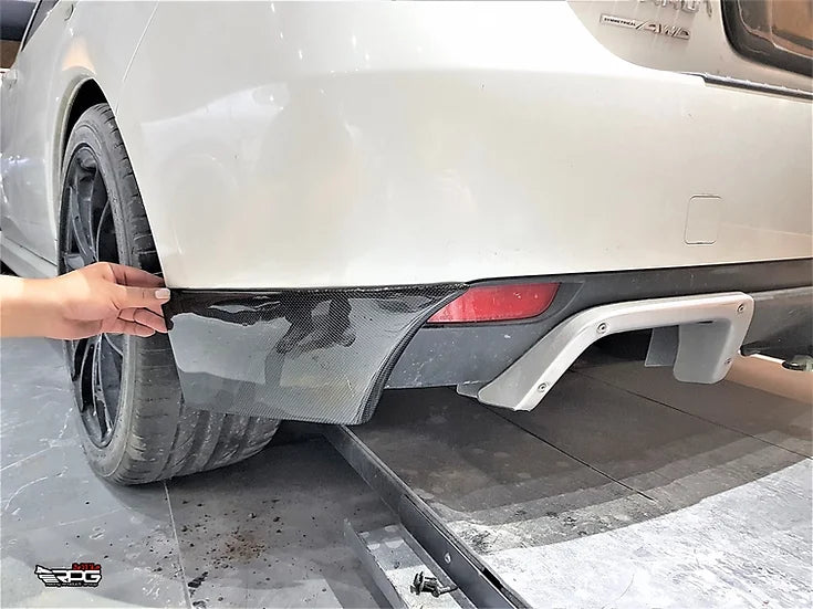 RPG Carbon GV/GR Kansai Style Rear Bumper Side Valance Skirt