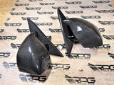 RPG Carbon WRC Electrical Adjustable Vacuum Form Carbon Fiber Mirrors
