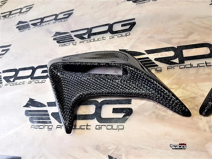 RPG Carbon Bugeye - Vacuum Carbon Side Fender Marker Vents Scoops Air Duct
