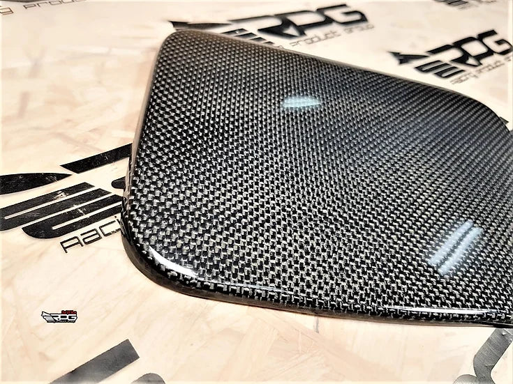 RPG Carbon GG Wagon Chassis - Carbon Fiber Fuel Door Cover