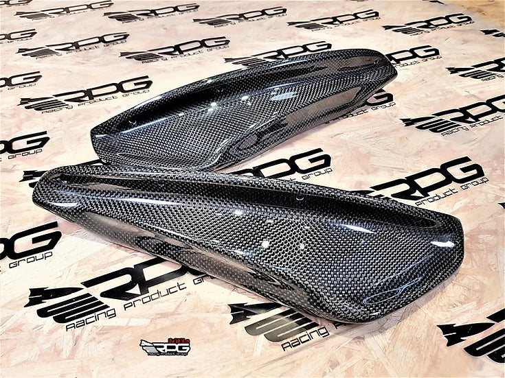 RPG Carbon VA Chassis S1 Vacuum Form Carbon Fiber Bumper Canard Set