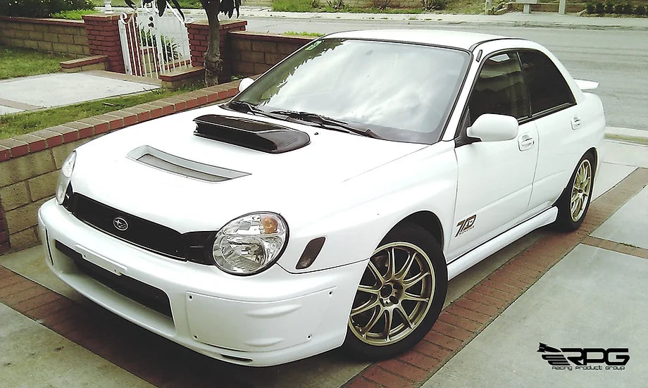 RPG Carbon Bugeye STi Style Large 4" Hood Scoop Upgrade
