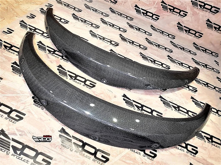 RPG Carbon RR Front Over Fender Flare Kit