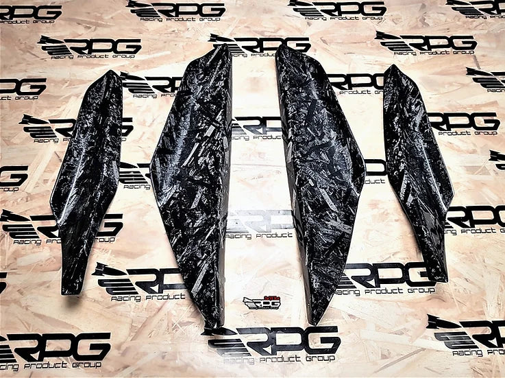 RPG Carbon GDB GTA 4PCS Vacuum Carbon Canard Set