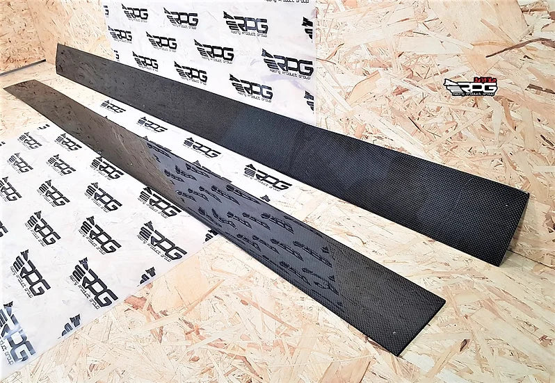 RPG Carbon RS Vacuum Carbon Side Skirt Extension Set