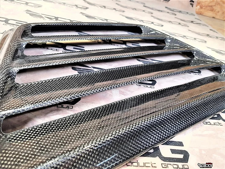 RPG Carbon GD WRC World Rally Vacuum Carbon S12 Style Hood Vent
