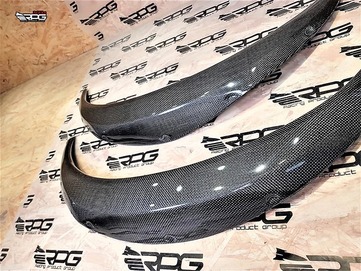 RPG Carbon RR Front Over Fender Flare Kit