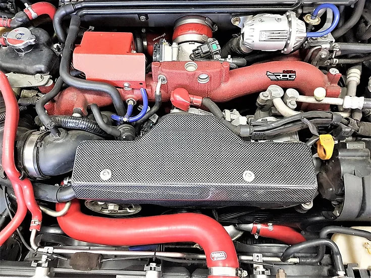 RPG Carbon VA STI SS Vacuum Carbon Fiber Alternator Belt Cover