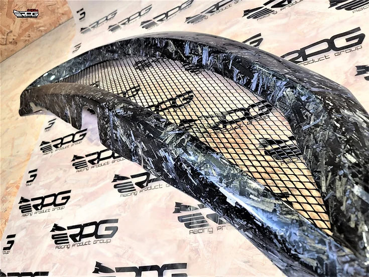 RPG Carbon SS Vacuum Carbon Bumper Grill for 11-14 Model