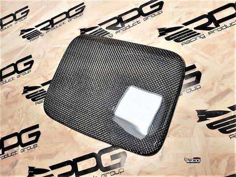 RPG Carbon GG Wagon Chassis - Carbon Fiber Fuel Door Cover