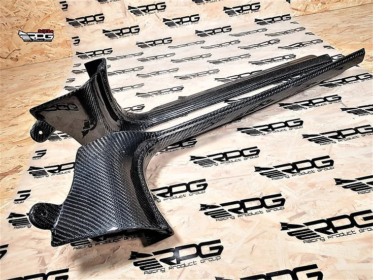 RPG Carbon GD Sedan / GG Wagon Chassis 4pcs Vacuum Carbon Door Sill Cover Set