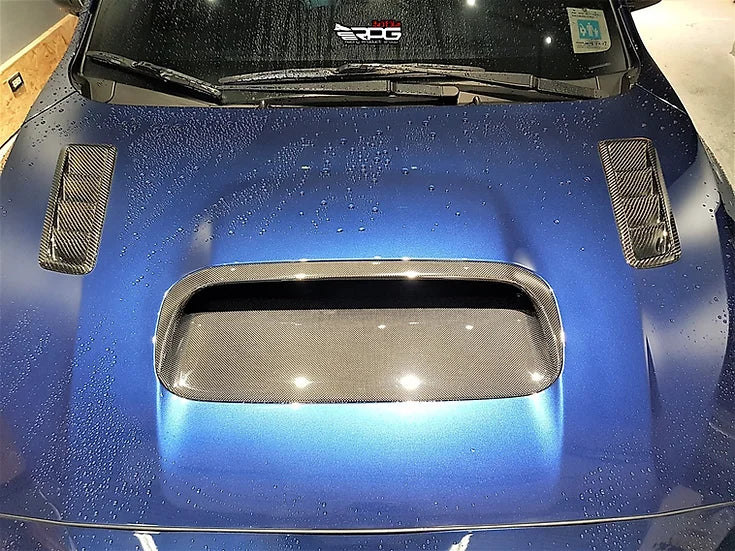 RPG Carbon GR/GV Factory Style Vacuum Carbon Hood Scoop