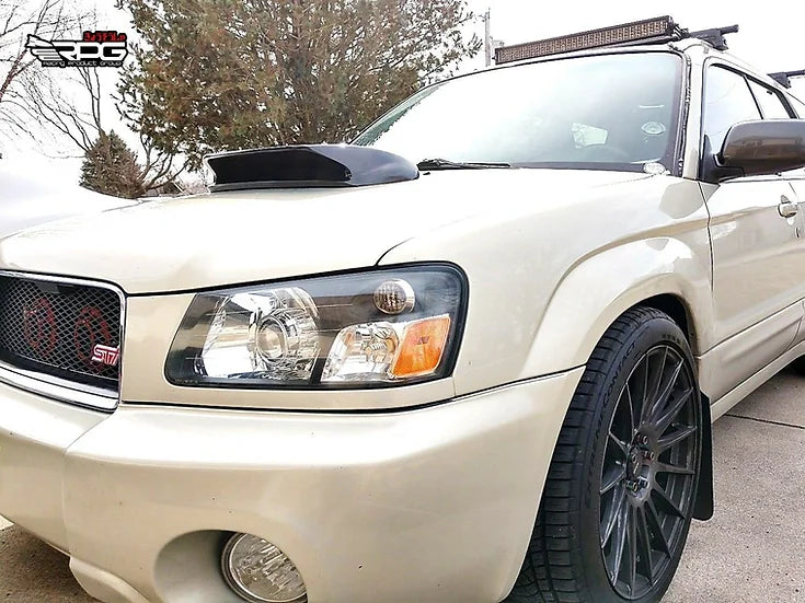 RPG Carbon Bugeye STi Style Large 4" Hood Scoop Upgrade