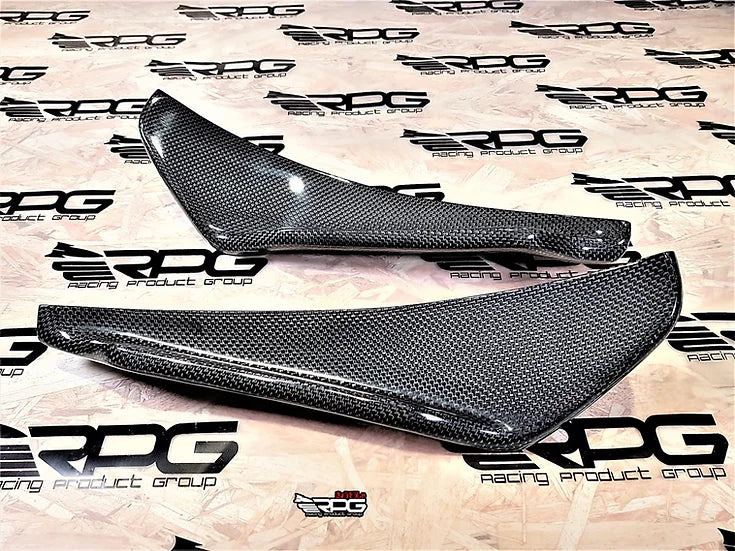 RPG Carbon S1 Vacuum Form Bumper Canard Set