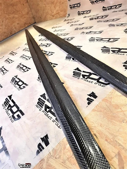 RPG Carbon GR/GV M# Add-on Vacuum Carbon Side Skirt Extension