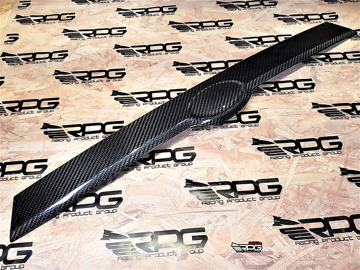 RPG Carbon GR Hatchback - Vacuum Carbon Hatch Garnish Logo Trim Piece Cover