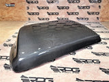 RPG Carbon GC - STi Style Large 4" Vacuum Carbon Fiber Hood Scoop Upgrade With Mesh Grille
