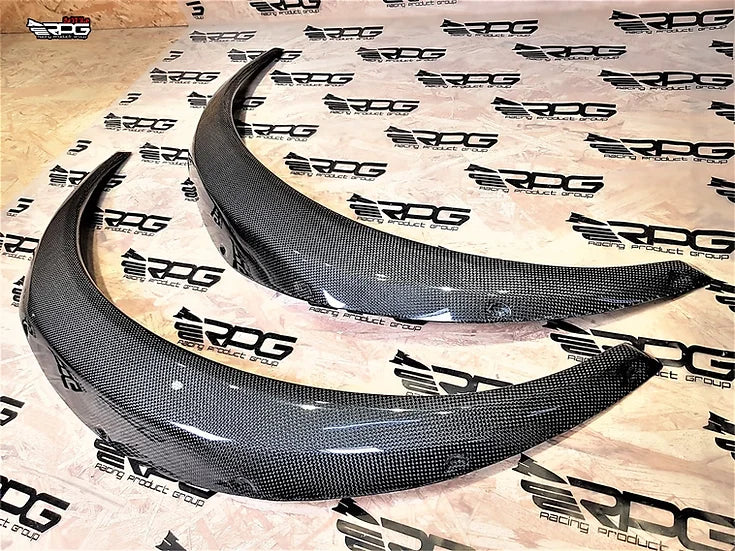 RPG Carbon RR Front Over Fender Flare Kit