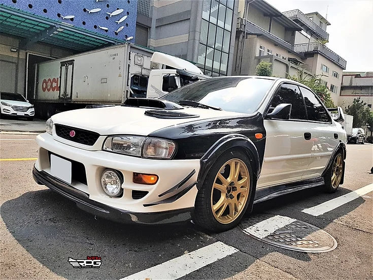 RPG Carbon GC8 M# Add-on Vacuum Carbon Side Skirt Extension